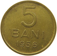 ROMANIA 5 BANI 1956 #s035 0657 - Roumanie