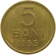 ROMANIA 5 BANI 1953 #s066 0701 - Roumanie