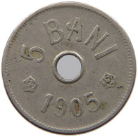 ROMANIA 5 BANI 1905 #c078 0283 - Roumanie
