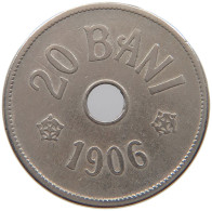 ROMANIA 20 BANI 1906 #a062 0007 - Roumanie