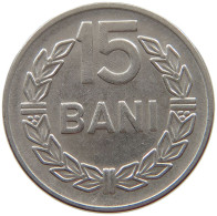 ROMANIA 15 BANI 1966 #s067 1075 - Roumanie