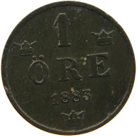 SWEDEN 1 ORE 1883 #c028 0369 - Suède