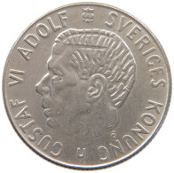 SWEDEN 1 KRONA 1968 #a044 0481 - Suède