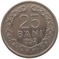 ROMANIA GU25 BANI 1952 #a080 0231 - Roumanie