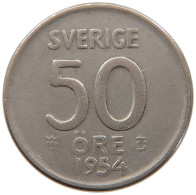 SWEDEN 50 ORE 1954 #a044 0519 - Suède
