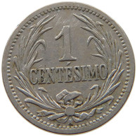 URUGUAY 1 CENTESIMO 1909 #s037 0337 - Uruguay