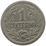 URUGUAY 1 CENTESIMO 1909 #s034 0625 - Uruguay