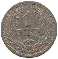 URUGUAY 1 CENTESIMO 1909 #s030 0075 - Uruguay