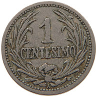URUGUAY 1 CENTESIMO 1909 #s030 0077 - Uruguay