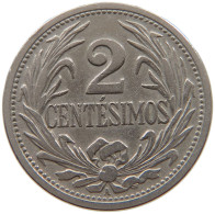 URUGUAY 2 CENTESIMOS 1936 #a061 0599 - Uruguay