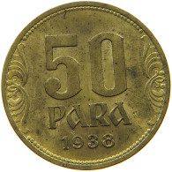 YUGOSLAVIA 50 PARA 1938 #s073 0901 - Yougoslavie