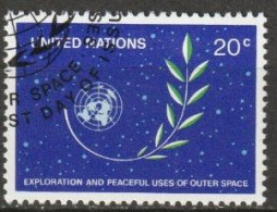 UNO New York 1982 MiNr.396 O Gestempelt 2. Konferenz Der UNO über Friedliche Nutzung Des Weltraums ( 5042  ) - Used Stamps