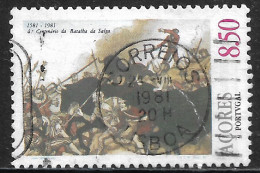 Portugal – 1981 Salga Battle 8.50 Used Stamp - Used Stamps