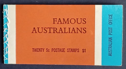Australié Jaar 1968 Famous Australians Yv.nr.C380  MNH-Postfris (5 Scans) - Libretti