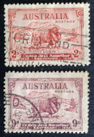 Australié Jaar 1934 Yv.nrs.97 En 99 Used - Oblitérés