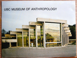 VANCOUVER UBC MUSEUM OF ANTHROPOLOGY GRAND FORMAT (CARTE RECOUPEE) - Vancouver