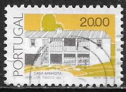 Portugal – 1985 Popular Architecture 20.00 Used Stamp - Oblitérés