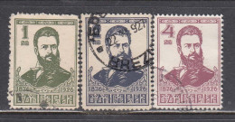 Bulgaria 1926 - (2)Christo Botev, Poete, YT 193/95, Used - Gebraucht