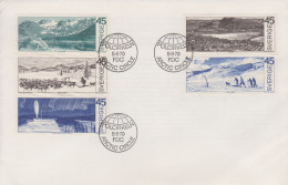 Enveloppe  FDC  1er   Jour   SUEDE    Autour  Du  Cercle  Polaire    1970 - FDC