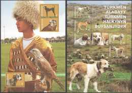Turkmenistan 2013. Dog. Fauna. 2 Souvenir Sheets. MNH - Turkménistan