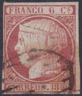 Spain 1852 Sc 12a España Ed 12p Used Grill (parrilla) Cancel - Usados