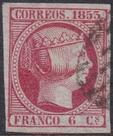 Spain 1853 Sc 19 España Ed 17 Used Grill (parrilla) Cancel - Usados