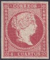 Spain 1855 Sc 41 España Ed 44 MNG(*) - Unused Stamps