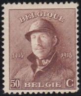 Belgie  .   OBP    .    174  .    *      .   Ongebruikt Met Gom    .   /   .    Neuf Avec Gomme - 1919-1920  Cascos De Trinchera