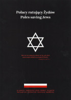 POLAND 2019 POLISH POST OFFICE SPECIAL LIMITED EDITION FOLDER: POLES SAVING JEWS FROM NAZI GERMANY WW2 JUDAICA HISTORY - Cartas & Documentos