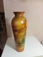 Vase Ancien Hauteur 30 Cm Diamètre 11 Cm - Vazen
