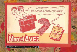 BUVARD / BLOTTER  ::  Marcel Avez Les Garçon Et Fille - Bambini