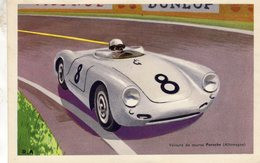 Voiture De Course Le Mans  -  Porsche  -  Carte Postale Tobler - Le Mans