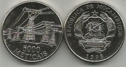 Mozambique 5000 Meticais 1998. High Grade - Mozambico