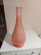 Vase Ancien Glycine Hauteur 27,5 Cm Diamètre 11 Cm - Vazen