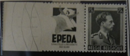 BELGIUM :   1938 - 39 - PUBS   PU 109 * - Postfris