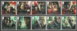 GROSSBRITANNIEN GRANDE BRETAGNE GB 2023 HARRY POTTER SET 10V MNH SG 5083-92 MI 5311-20 YT 5702-11 SN 4431-40 - Nuevos