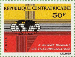 WW14104- REP. CENTRO AFRICANA 1972- MNH (TELECOMUNICAÇÕES) - Centrafricaine (République)