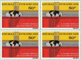 WW14104q- REP. CENTRO AFRICANA 1972- MNH (TELECOMUNICAÇÕES) - Centrafricaine (République)