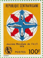 WW14106- REP. CENTRO AFRICANA 1974- MNH (TRANSPORTES _ BARCOS) - Centrafricaine (République)