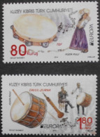 Türkisch-Zypern      Europa   Cept   Musikinstrumente    2014 ** - 2014