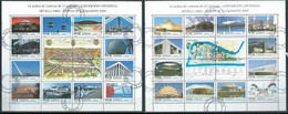 ESPAGNE SPANIEN SPAIN ESPAÑA 1992 M/S EXPO'92 SET 2V USED ED HB3189-9 YT F2771-82/83-94 MI B3036-47/3048-59 SC SH2672/73 - Gebraucht