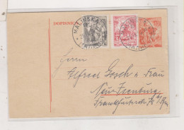 YUGOSLAVIA 1960 MALINSKA Postal Stationery To Germany - Cartas & Documentos