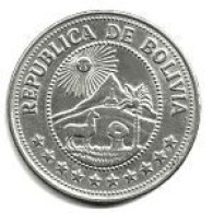 BOLIVIE / 5 PESOS BOLIVIANOS / 1978 / 8.48 G / 29 Mm - Bolivie