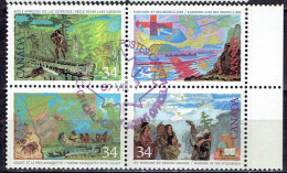 Kanada / Canada - Mi-Nr 1023/1026 Zdr Gestempelt / Used (e886) - Used Stamps