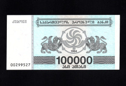 GEORGIA  P-48Aa  100000 KUPONI  1994  UNC   NEUF   SIN CIRCULAR - Georgien