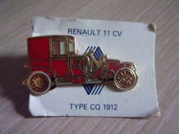 Pin's " Renault 11 CV Type CQ 1912 " - Voiture Ancienne - Renault