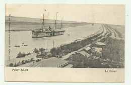 PORT SAID - LE CANAL - NV FP - Port Said