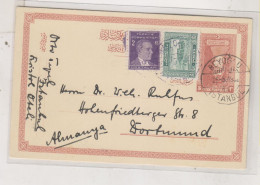 TURKEY  1932 ISTANBUL Nice Postal Stationery To Germany - Brieven En Documenten