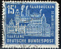 SARRE - 1959 - CINQUANTENARIO DI SARREBRUCK - USATO - Gebraucht