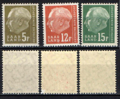 SARRE - 1957 - PRESIDENTE HEUSS - MNH - Neufs